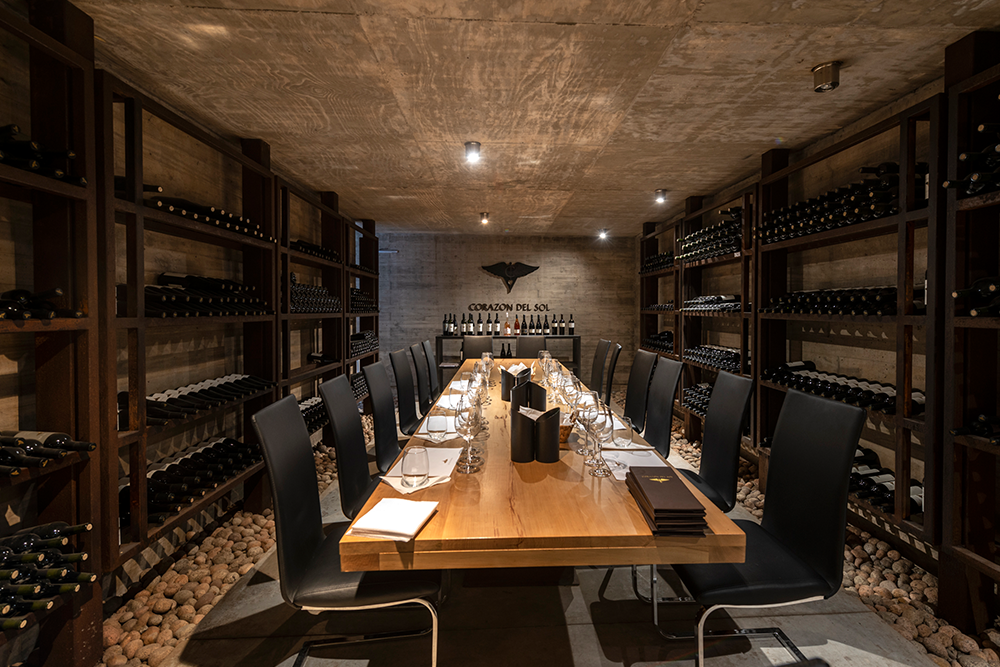 private exclusive experience in the cellar